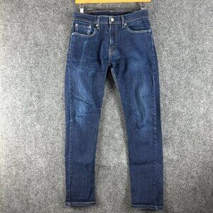 Levis 512 Jeans Mens 32 Cotton Stretch Medium Wash Slim Tapered Leg Pockets
